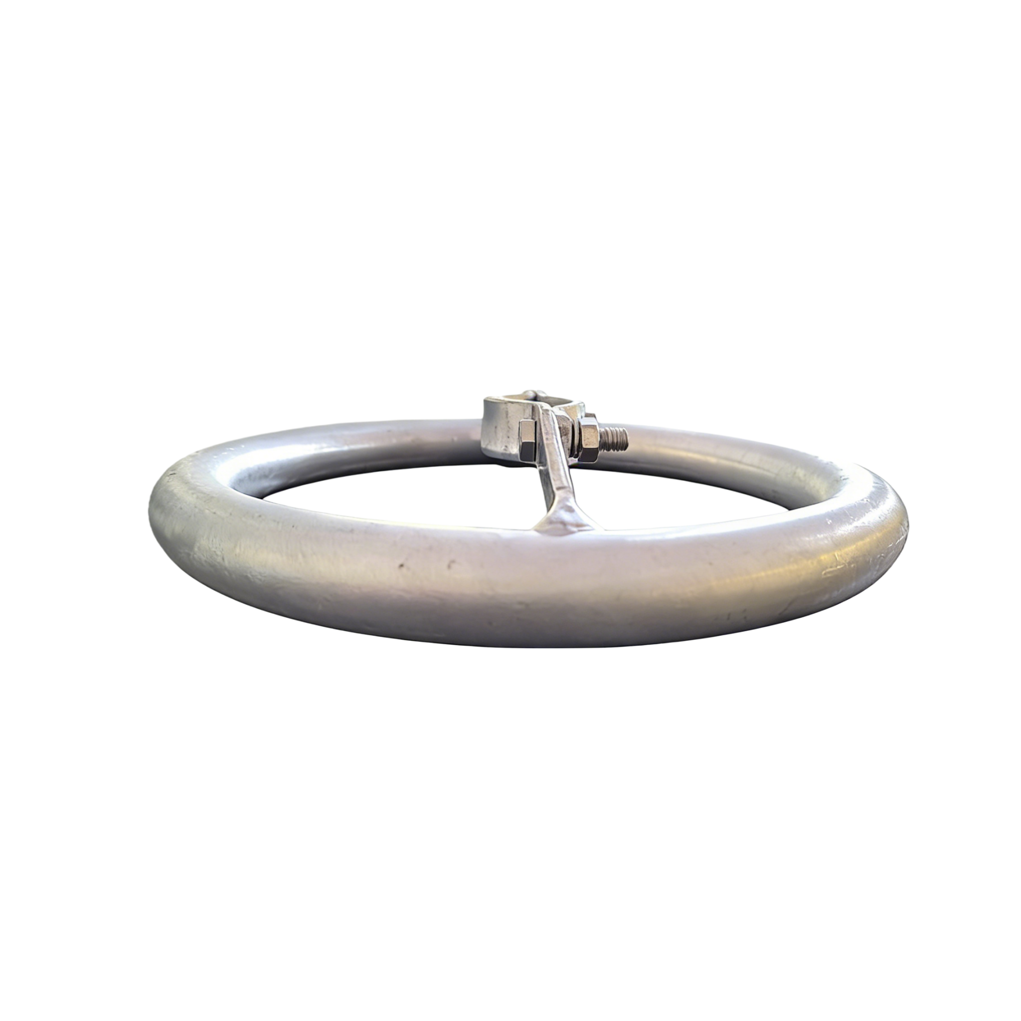 aluminum tube grading ring for power line insulators
