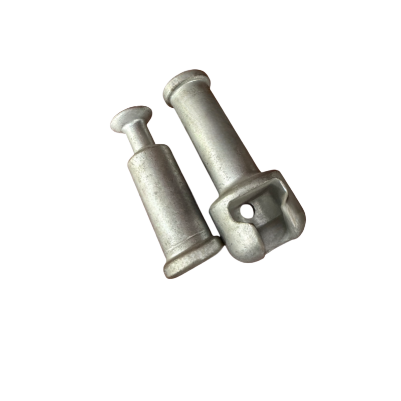 Ball Clevis & Socket Clevis Set, Hot Dip Galvanized Steel Fittings for Overhead Power Line Insulator Connections