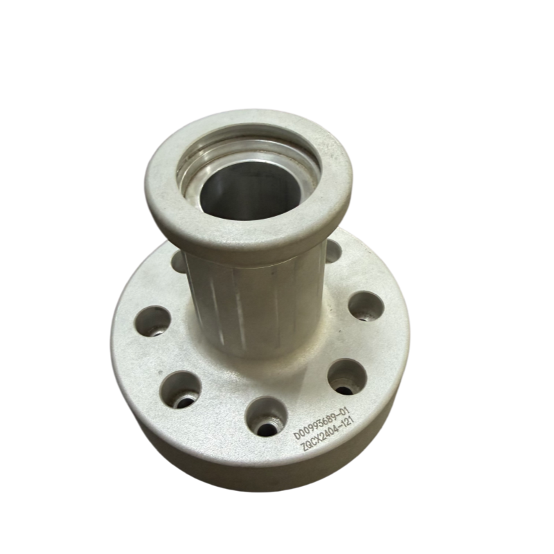 Insulator Flange Close-Up, High Voltage Insulator Connecting Fitting