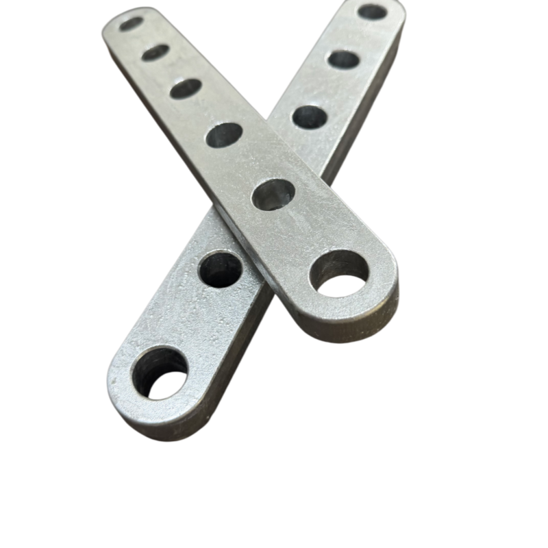 PT Adjustable Clevis Plate, Hot Dip Galvanized Carbon Steel Adjustable Parallel Hanging Clevis with Multiple Holes for Power Line Fittings
