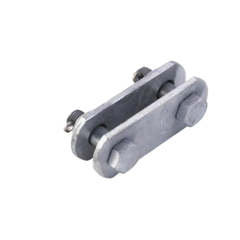 Parallel Clevis / Clevis Plate, Hot Dip Galvanized Steel Power Line Fitting with Bolts for Insulator Connection