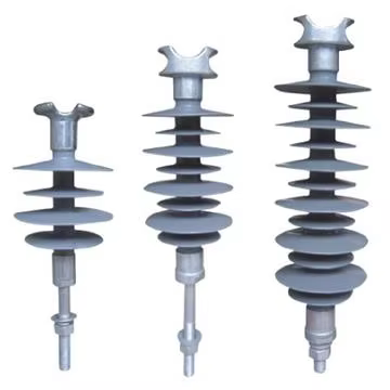 High Voltage Composite Pin Insulator Series, Silicone Rubber Insulators for Overhead Lines