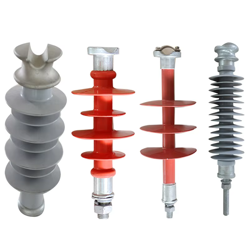 Multi-Type High Voltage Pin Insulator Series, Composite & Porcelain Insulators for Overhead Lines