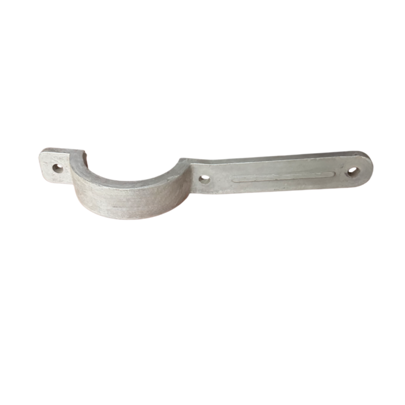 Dual-View Pole Clamp Bracket / Cable Bracket, Aluminum Alloy Power Line Fitting for Utility Pole Mounting