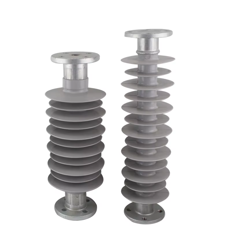 Composite High Voltage Post Insulator Comparison, Silicone Rubber Insulators for Power Systems