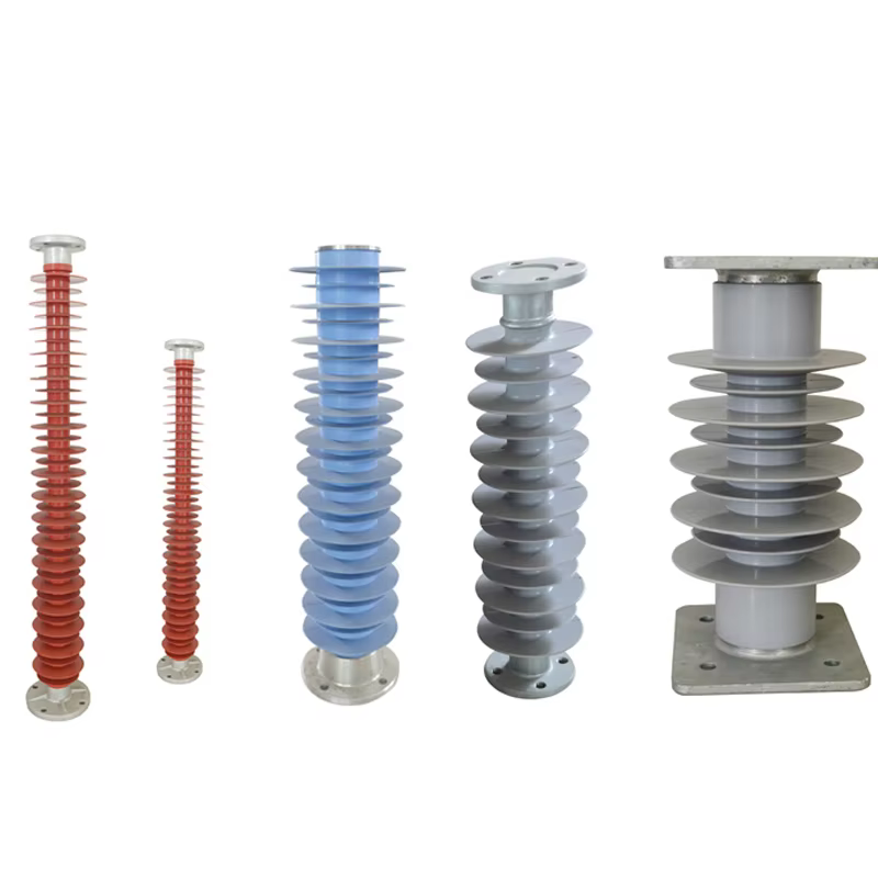 Multi-type High Voltage Post Insulator Series, Composite & Porcelain Insulators for Substation