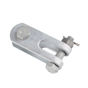 Right Angle Clevis (Z-Type Clevis), Hot Dip Galvanized Steel Power Line Fitting for Angle Connection