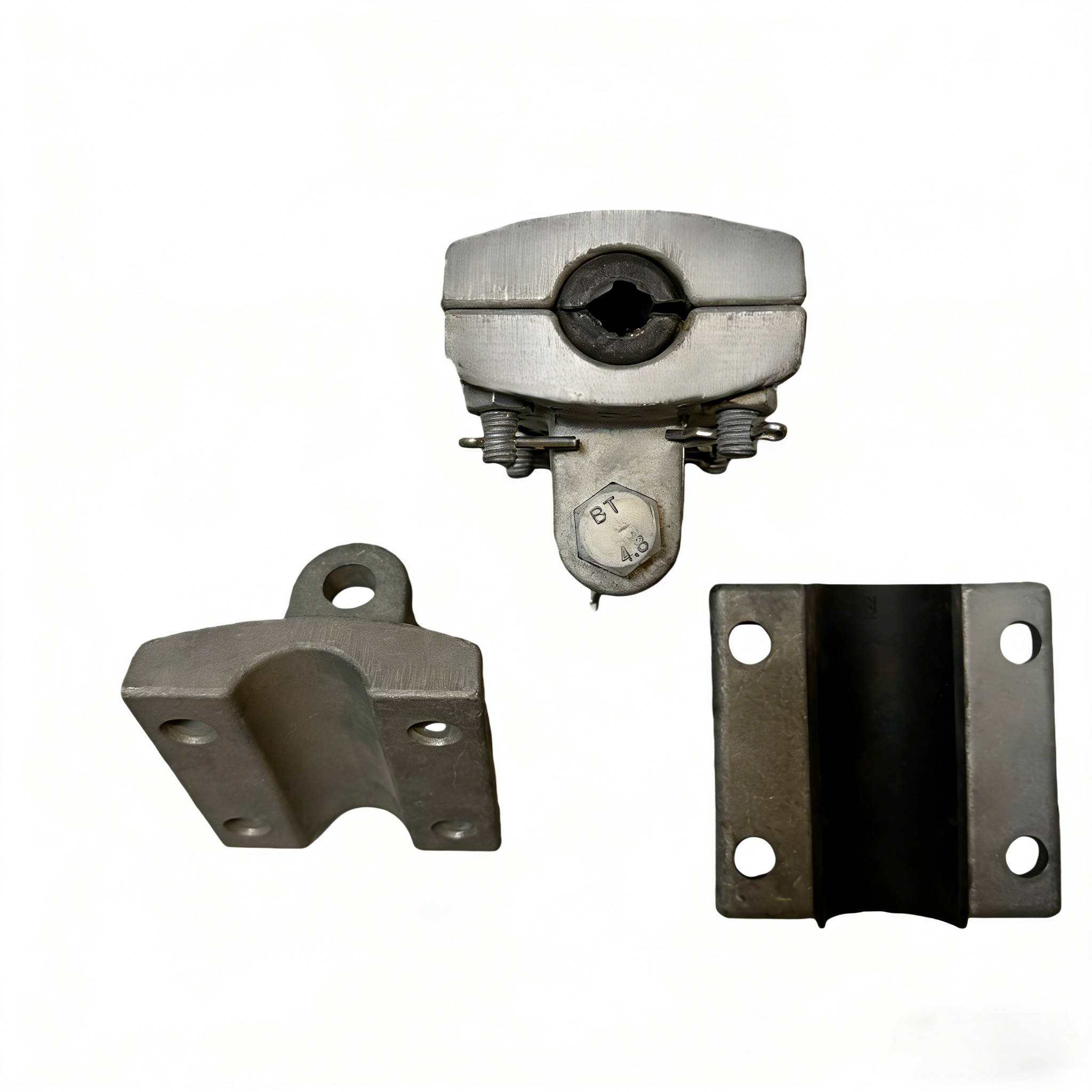 spacer damper fixed clamp - alloy power line fitting for conductor anti-vibration