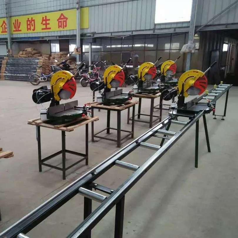 Single-head manual rotary precision aluminum cutting machine