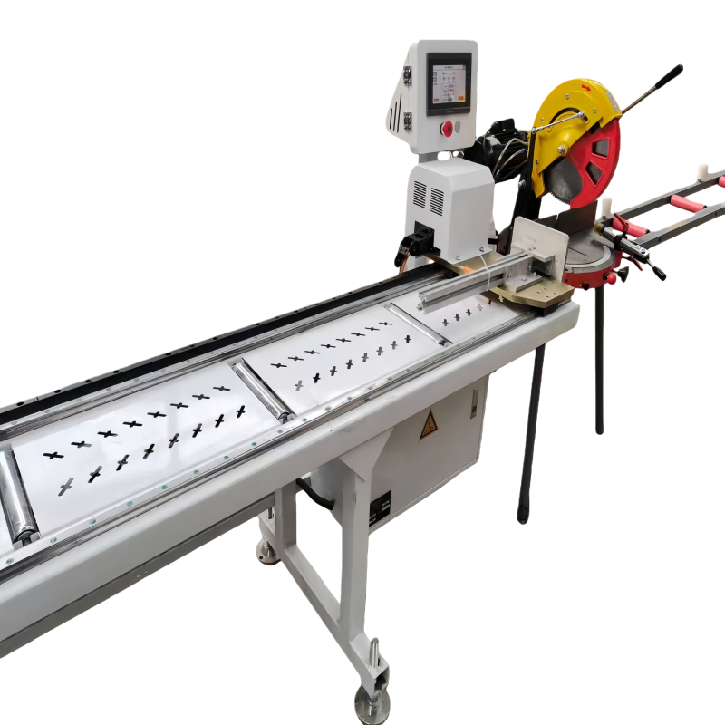 CNC Precision Aluminum Profile Cutting Machine, 45/90 Degree Miter Saw for Window Door Processing